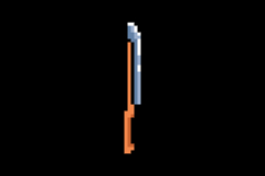 Pixel art sword weapon graphic design icon Product Image 2