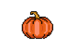Pixel art thanksgiving clipart graphic Product Image 1