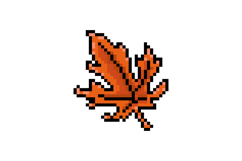 Pixel art thanksgiving clipart vector Product Image 1