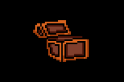 Pixel art treasure chest graphic clipart Product Image 2