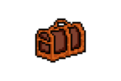Pixel art vintage treasure chest graphic design Product Image 1