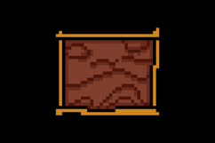 Pixel art wooden board game object element concept Product Image 2