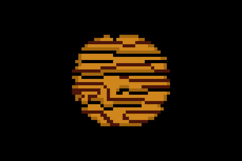 Pixel art wooden board game object element design Product Image 2