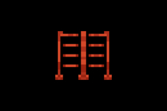 Pixel art wooden fence graphic clipart Product Image 2