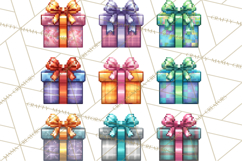 Pixel Christmas Arcade Clipart, Retro Gamer Clip Art Product Image 5