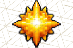 Pixel Christmas Arcade Clipart, Retro Gamer Clip Art Product Image 2