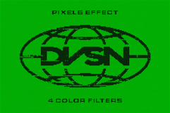Pixel Screen Text &amp; Logo Effect Product Image 1