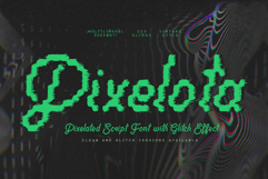 Pixelota Script Font Product Image 1