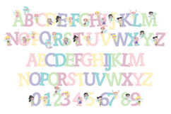 Pixie Babes Color Font Product Image 3