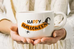 Happy halloween Sublimation. EPS, PNG, JPG. Product Image 2