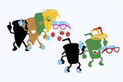 Pizza Party 3D SVG Product Image 2