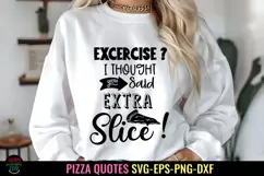 Funny Pizza Tshirt SVG I Pizza Lover SVG I Pizza Sign SVG Product Image 1