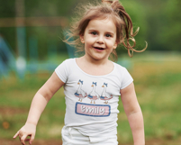 Personalized 4th of July Goose Trio PNG | Custom Name Girl Product Image 2