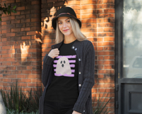 Distressed Ghost PNG, Trendy Halloween Lover Shirt Design Product Image 4
