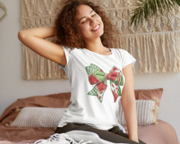 Summer Watermelon Coquette PNG | Watermelon Faux Patchwork Product Image 4