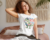 Chill the Fourth Out Dinosaur PNG, Funny Patriotic Dinosaur Product Image 2