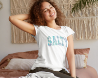 Hand Painted Salty PNG, Sarcastic Beach Png, Coquette Bow Product Image 4