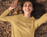 Boho Fall Shirt SVG | Boho Pumpkin PNG | Retro Autumn PNG Product Image 3
