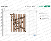 Caffeinated Moms Club SVG PNG | Trendy Mama Png | Coffee Png Product Image 4