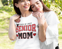 Senior Mom 2027 SVG PNG | Senior 2027 Svg | Graduation 2027 Product Image 2