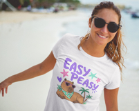 Easy Peasy Capybara PNG | Funny Capybara Shirt Design Product Image 2