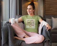 Preppy No Talky Before Coffee Png | Funny Striped Coffee Png Product Image 3