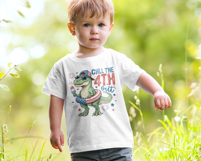 Chill the Fourth Out Dinosaur PNG, Funny Patriotic Dinosaur Product Image 3