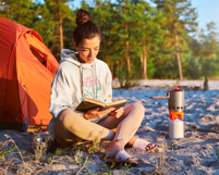 Life Is Better By The Campfire Png, Retro Camping Life Png Product Image 2