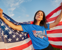 USA Map Preppy 4th Of July Flag Png, 250 Years of Freedom Product Image 2