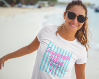 Summer Vibes Png Bundle | Neon Trendy Summer Beach Shirt Product Image 4