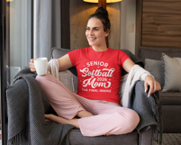 Senior Softball Mom 2026 SVG PNG Trendy Minimalist Sport Mom Product Image 3