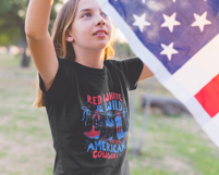 Retro Patriotic Cowgirl PNG SVG | Cowboy Boots 4th Of July Product Image 3