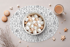 Have a Holly Jolly Christmas Doodle Clipart Product Image 6