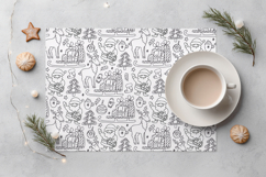 Have a Holly Jolly Christmas Doodle Clipart Product Image 9