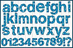Christmas Alphabet Bundle, Decorative ABC Sublimation Files Product Image 3