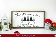 Plaid Farm Fresh Christmas Trees, Christmas Designs Product Image 1
