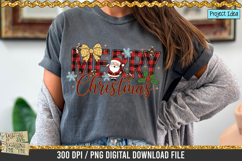 Buffalo Plaid Merry Christmas is a professional design that is available at 300dpi PNG to use for Sublimation, iron-on transfer, DTG Printing and normal printing.