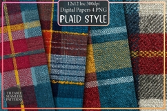 Plaid style pattern background design Product Image 1
