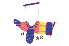 12 Hand-Drawn Cute Airplanes Clipart - Whimsical Product Image 12