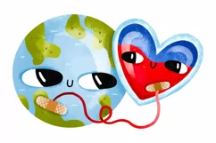 Blood donor day. Medical illustration, health care Product Image 4