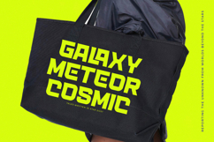 Planet Nebula - Futuristic Display Sans Serif Product Image 12
