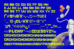 Planet Nebula - Futuristic Display Sans Serif Product Image 19