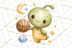 Cosmic Companions Clipart PNG, Cute Alien Creatures Product Image 4