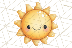 Cosmic Companions Clipart PNG, Cute Alien Creatures Product Image 3