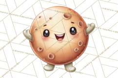 Cosmic Companions Clipart PNG, Cute Alien Creatures Product Image 4