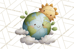 Cosmic Companions Clipart PNG, Cute Alien Creatures Product Image 3