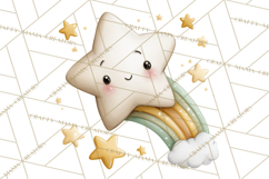 Cosmic Companions Clipart PNG, Cute Alien Creatures Product Image 3
