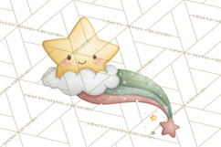 Cosmic Companions Clipart PNG, Cute Alien Creatures Product Image 4