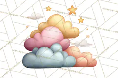 Cosmic Companions Clipart PNG, Cute Alien Creatures Product Image 2