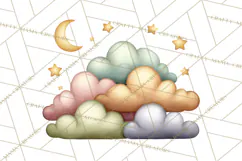 Cosmic Companions Clipart PNG, Cute Alien Creatures Product Image 3
